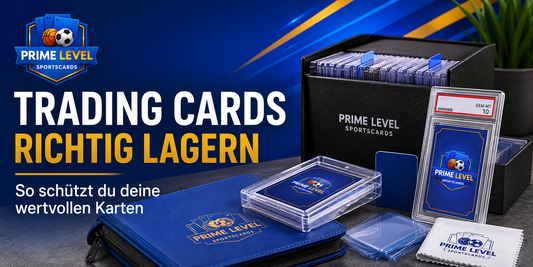 Prime Level Sportscards - Trading Cards richtig lagern