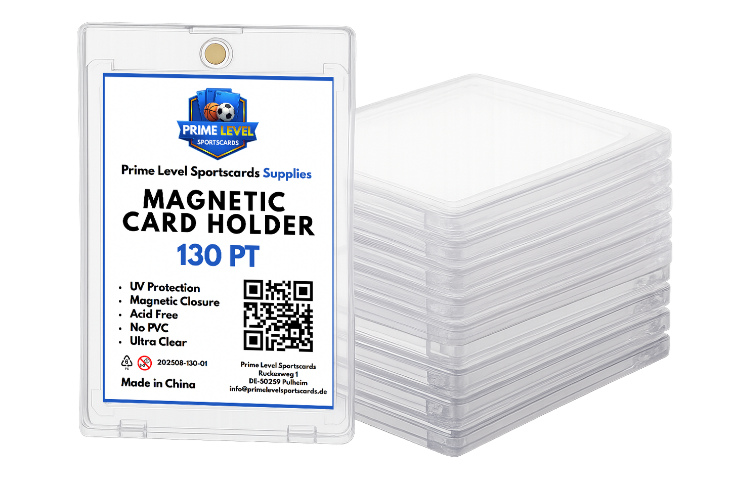 Prime Level Sportscards Supplies | Trading Card Magnetic Holder | Magholder | Mags | 35pt / 55pt / 130pt