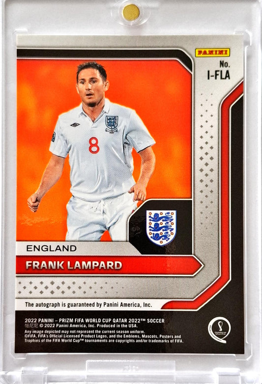 2022 Panini Prizm Fifa World Cup International Ink Frank Lampard Autograph Auto