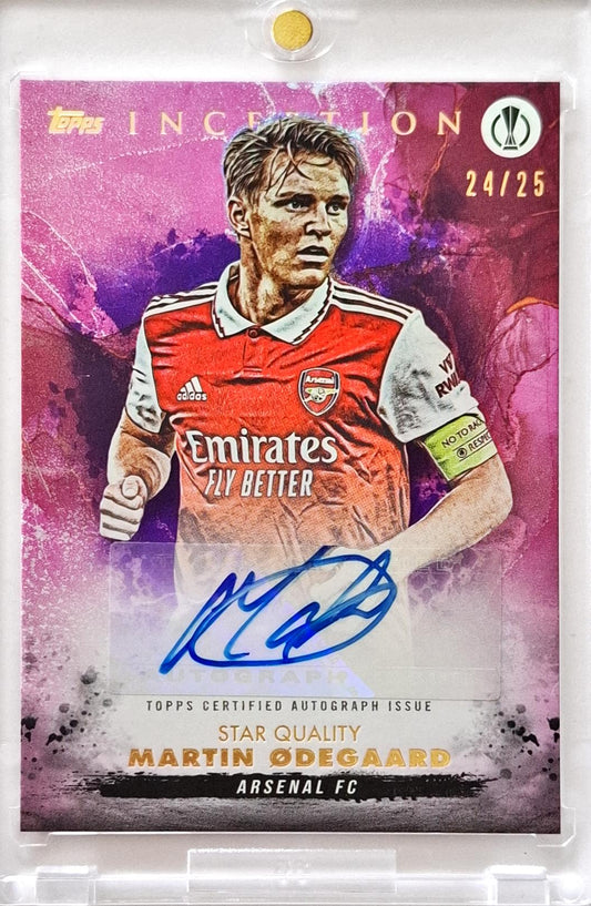 2023 Topps UCC Inception Martin Odegaard Auto 24/25