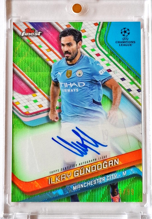 2024-25 Topps Finest UCC Auto Ilkay Gündogan /99