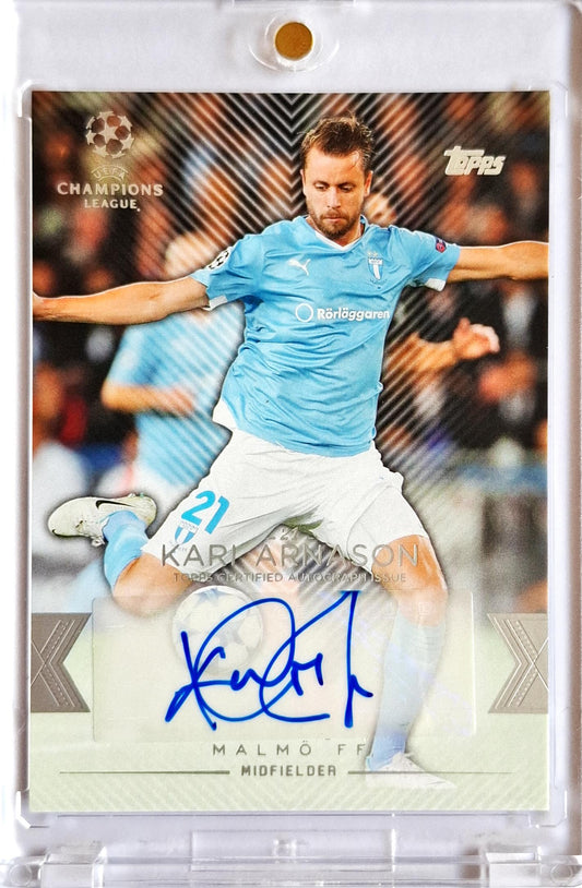 2016 Topps Showcase UCL Autograph Auto Kari Arnason