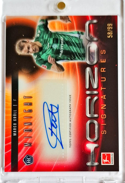 2024-25 Topps Midnight Bundesliga RC Rookie Auto Marco Grüll /99