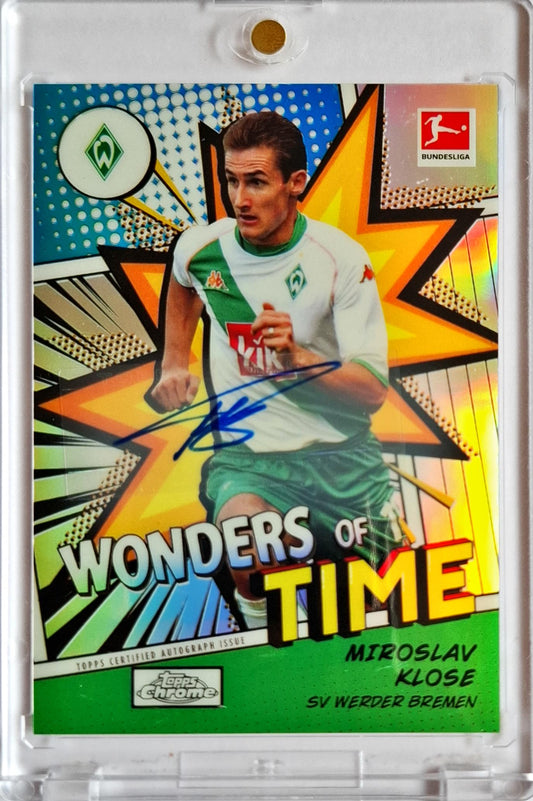 2022-23 Topps Chrome Bundesliga Auto Miroslav Klose /95