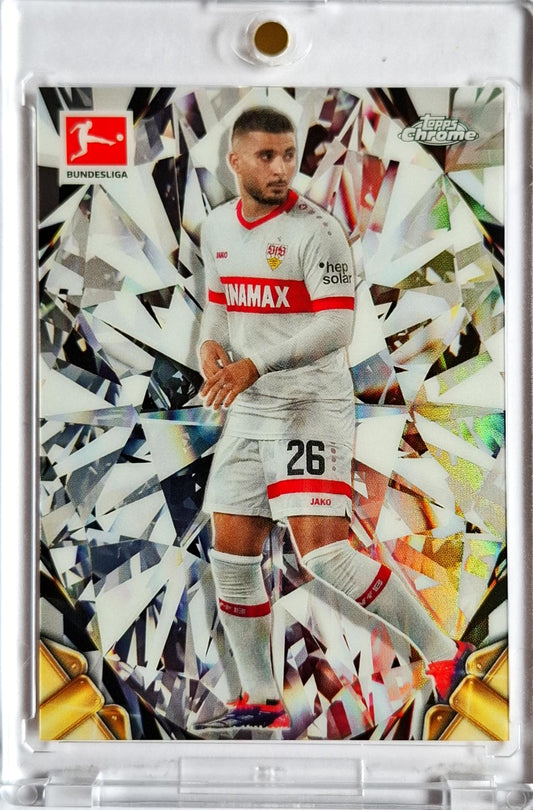 2024-25 Topps Chrome Bundesliga Diamond SSP Deniz Undav