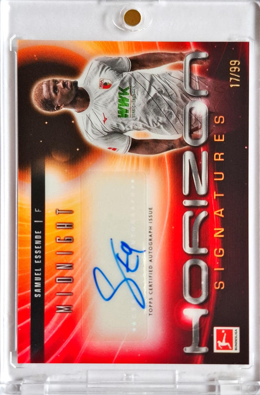 2024-25 Topps Midnight Bundesliga Auto Samuel Essende /99
