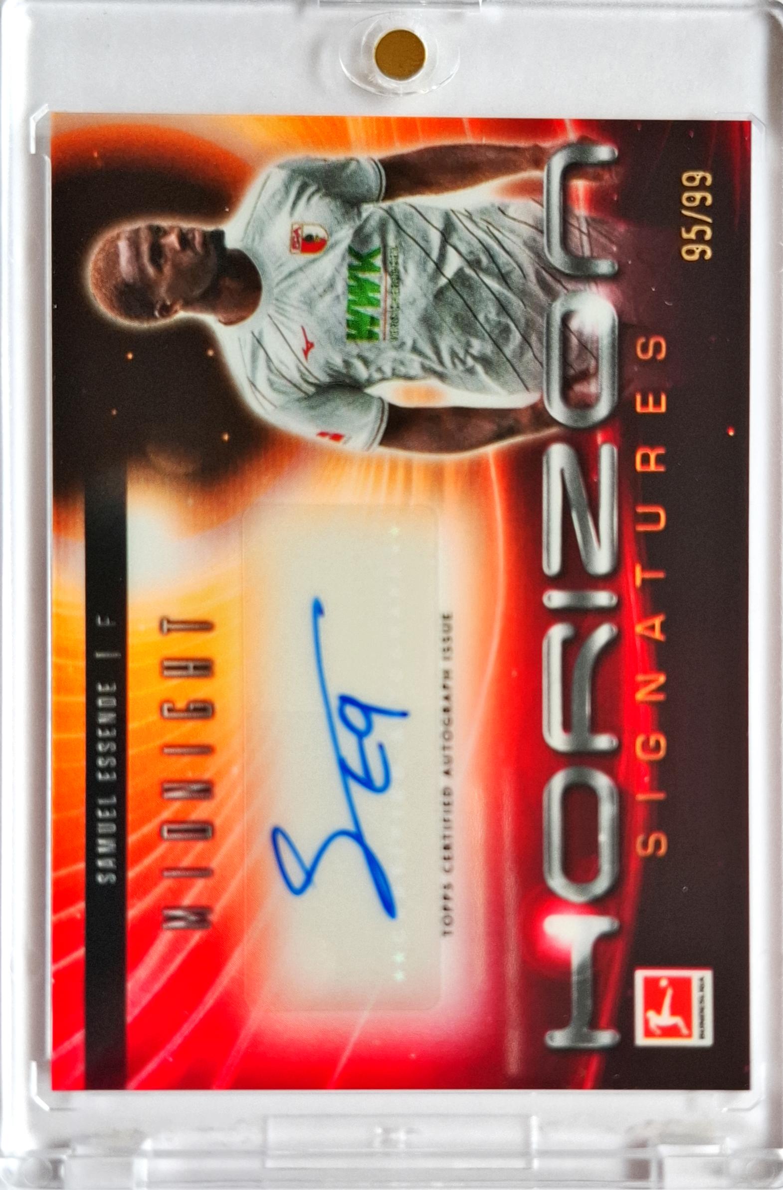 2024-25 Topps Midnight Bundesliga Auto Samuel Essende /99