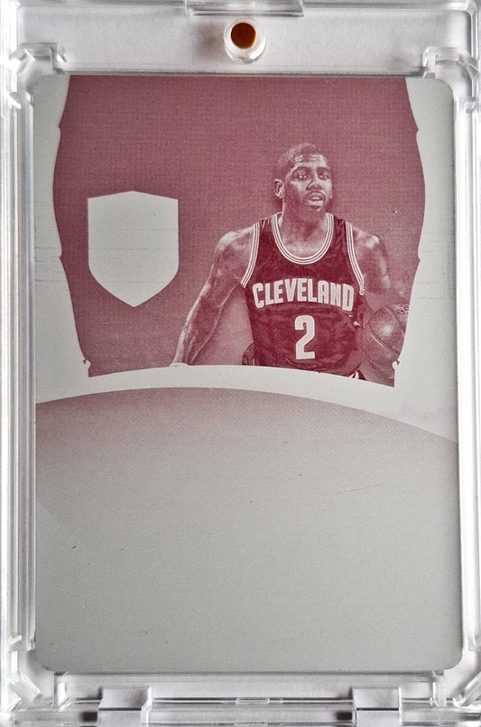 2014-15 Panini Eminence Gilded Graphs Magenta Printing Plate 1/1 OFO Kyrie Irving Cleveland Cavaliers