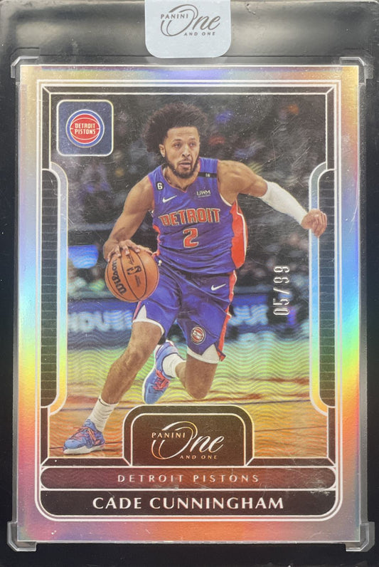 2022-23 One and One Cade Cunningham #10 05/99 Detroit Pistons