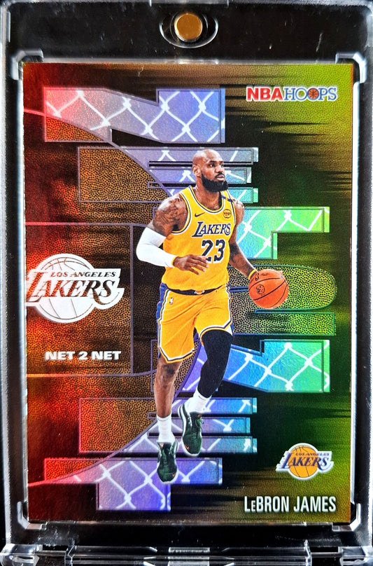2025-26 Topps NBA Hoops Net 2 Net LeBron James SP Karte Los Angeles Lakers.