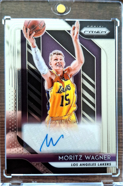 2018-19 Panini Prizm Rookie Signatures Moritz Wagner RC Rookie Auto Los Angeles Lakers.
