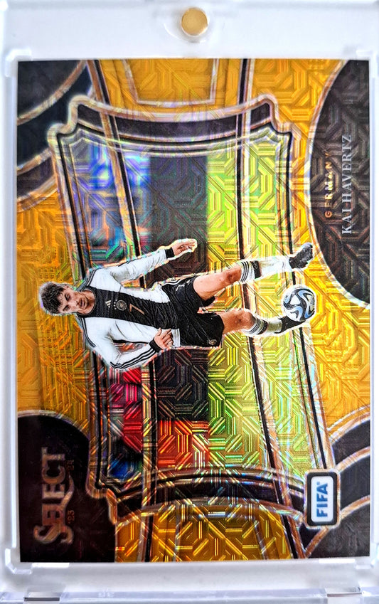 2023-24 Panini Select Field Level Prizm Gold Kai Havertz 04/10 Deutschland