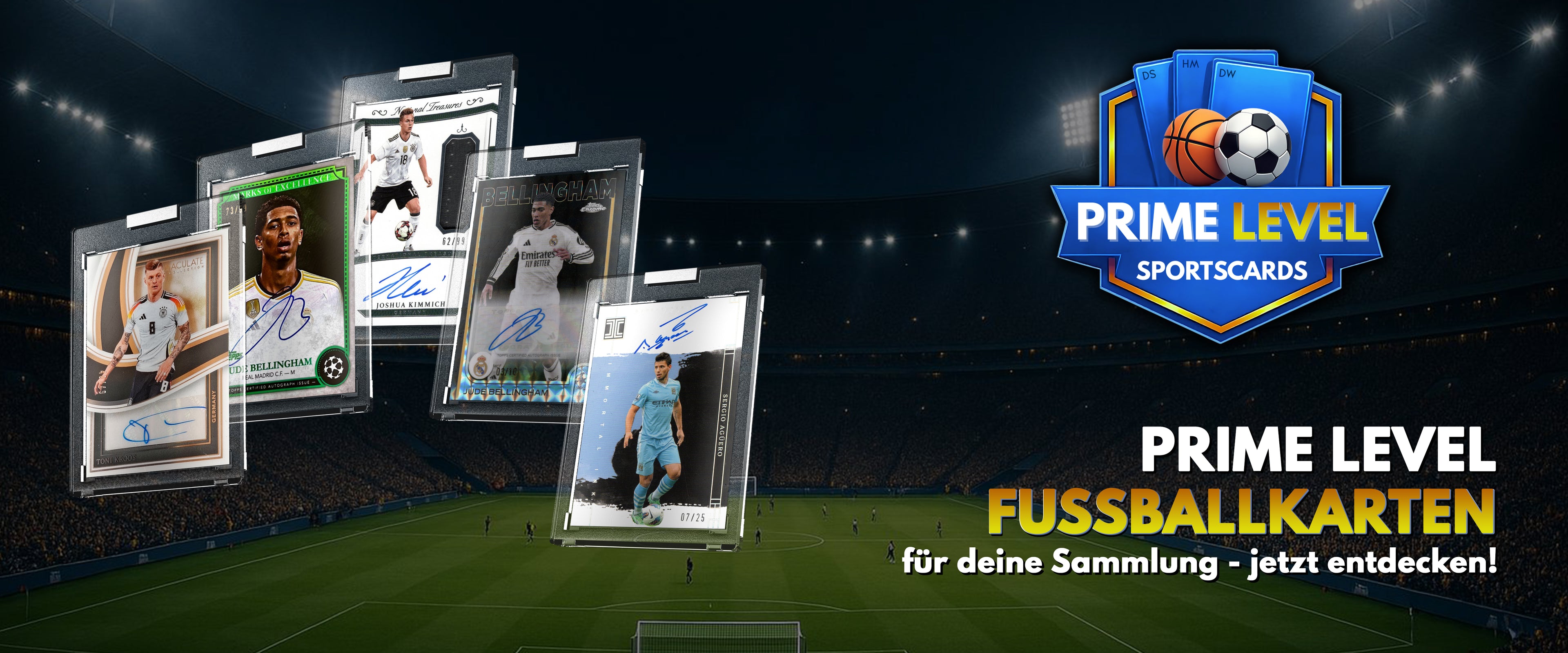Prime Level Sportscards - Fussballkarten Slider