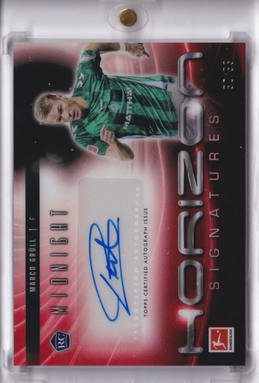 2024-25 TOPPS Midnight Bundesliga Marco Grüll RC Rookie Auto /99
