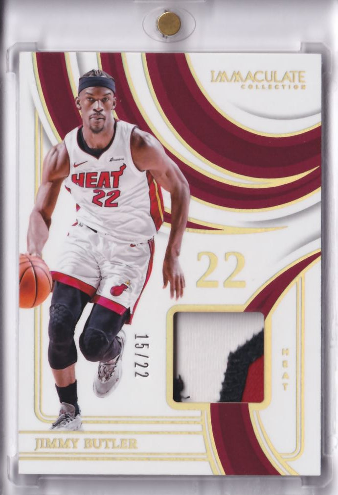 2023-24 Panini Immaculate Game-Worn Patch Jimmy Butler /22