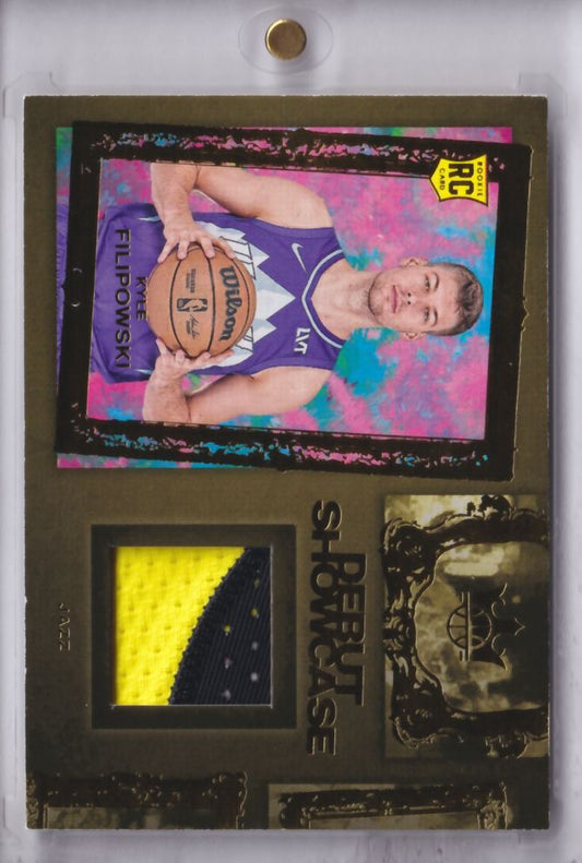 2024-25 Panini Court Kings RC Rookie Debut Showcase Patch Kyle Filipowski