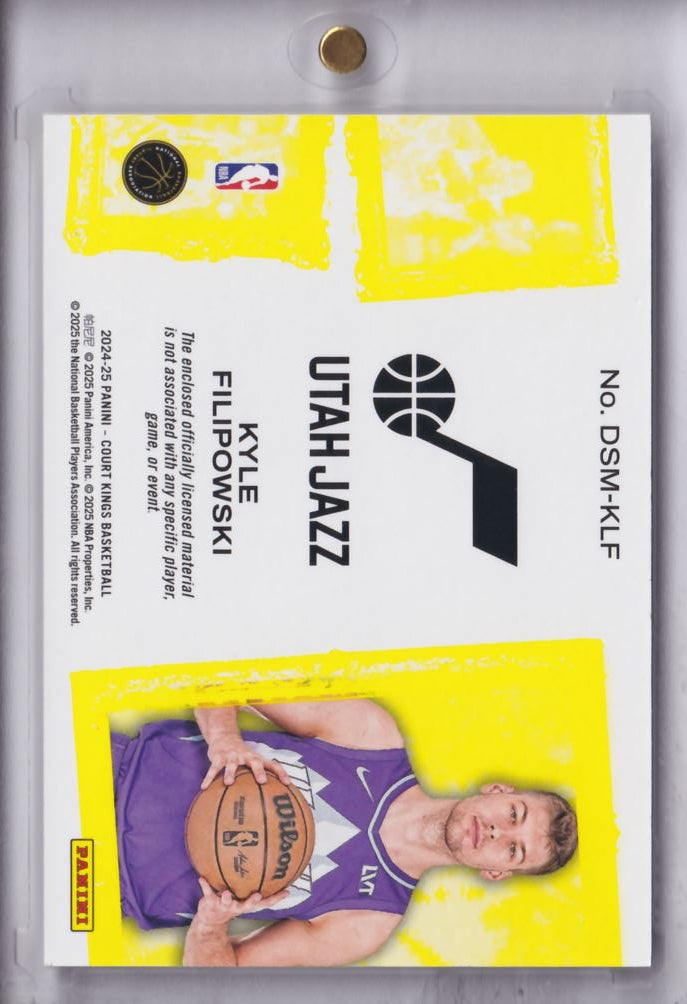 2024-25 Panini Court Kings RC Rookie Debut Showcase Patch Kyle Filipowski