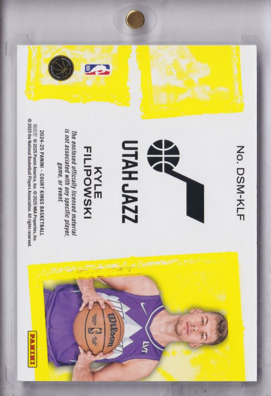 2024-25 Panini Court Kings RC Rookie Debut Showcase Patch Kyle Filipowski