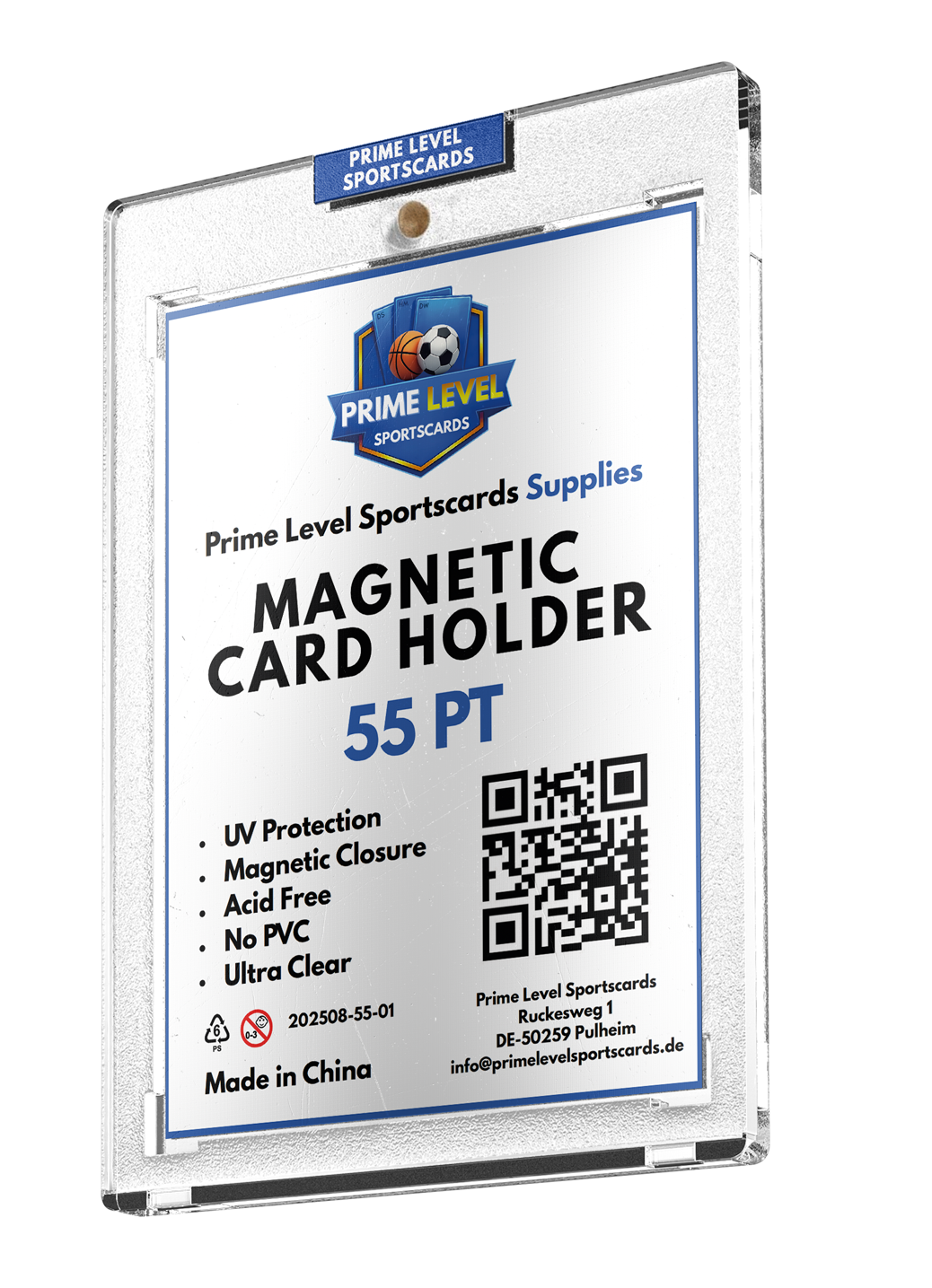 Prime Level Sportscards Supplies | Trading Card Magnetic Holder | Magholder | Mags | 35pt / 55pt / 130pt