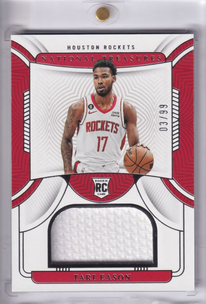 2022-23 National Treasures RC Rookie Jersey Tari Eason /99