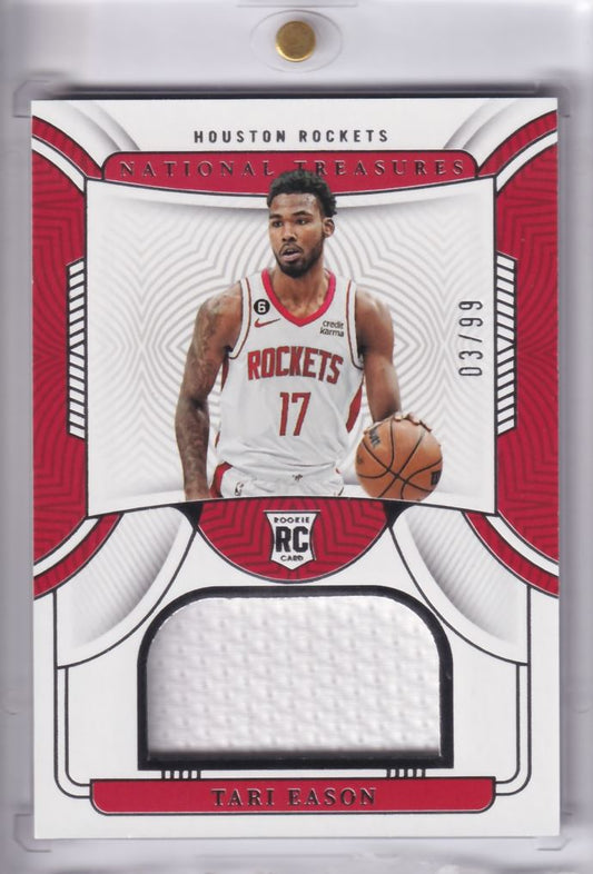 2022-23 National Treasures RC Rookie Jersey Tari Eason /99