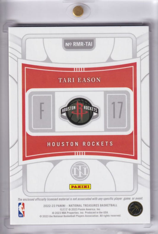 2022-23 National Treasures RC Rookie Jersey Tari Eason /99
