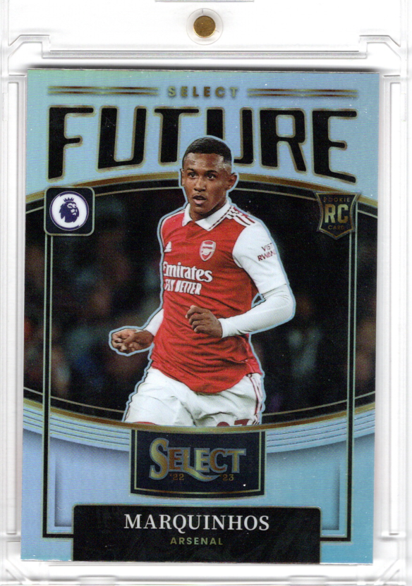 2022-23 Panini Select Premier League Future Rookie Marquinhos Prizm FC Arsenal