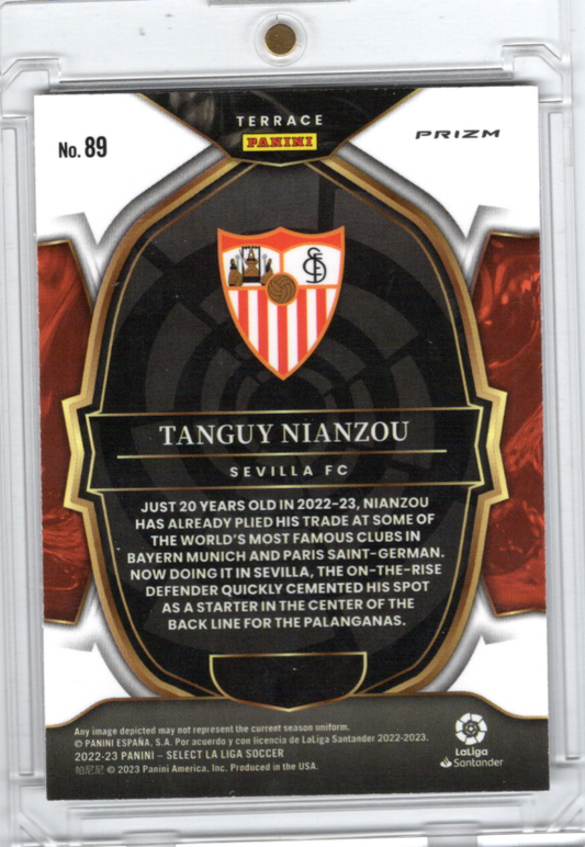 2022-23 Panini Select La Liga Rookie Tanguy Nianzou FC Sevilla