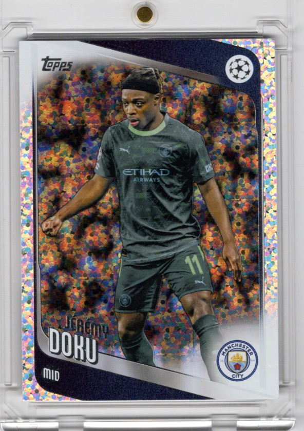2025-26 Topps UCC Jeremy Doku Manchester City