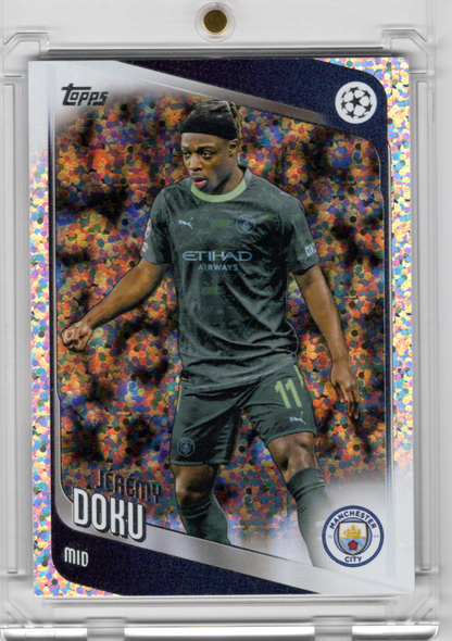 2025-26 Topps UCC Jeremy Doku Manchester City