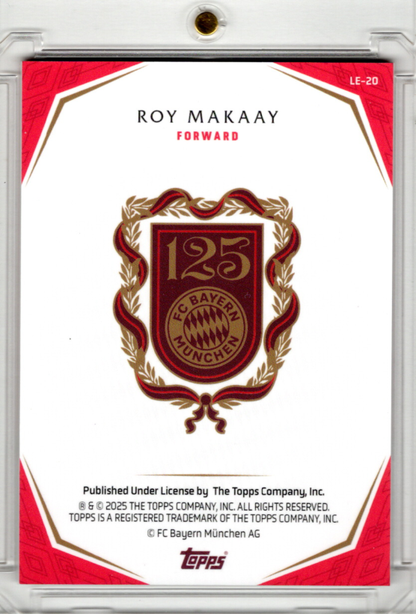 2025 Topps 125 Jahre FC Bayern Set Roy Makaay 2/5