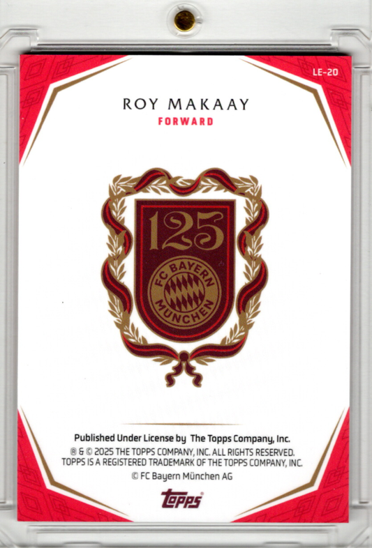 2025 Topps 125 Jahre FC Bayern Set Roy Makaay 2/5
